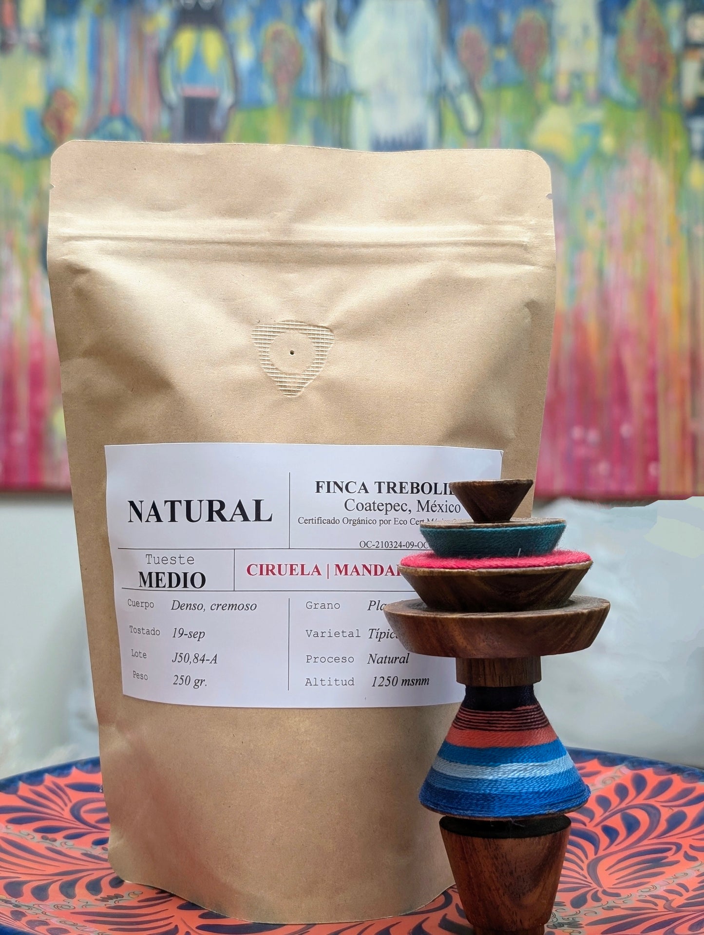 Café orgánico Natural - tueste medio (454 gr.)